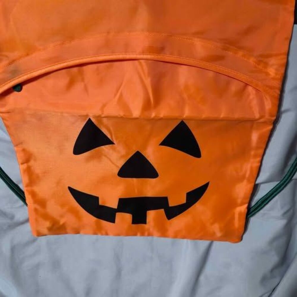 Thirty-one Cinch Sac Playful Pumpkin
